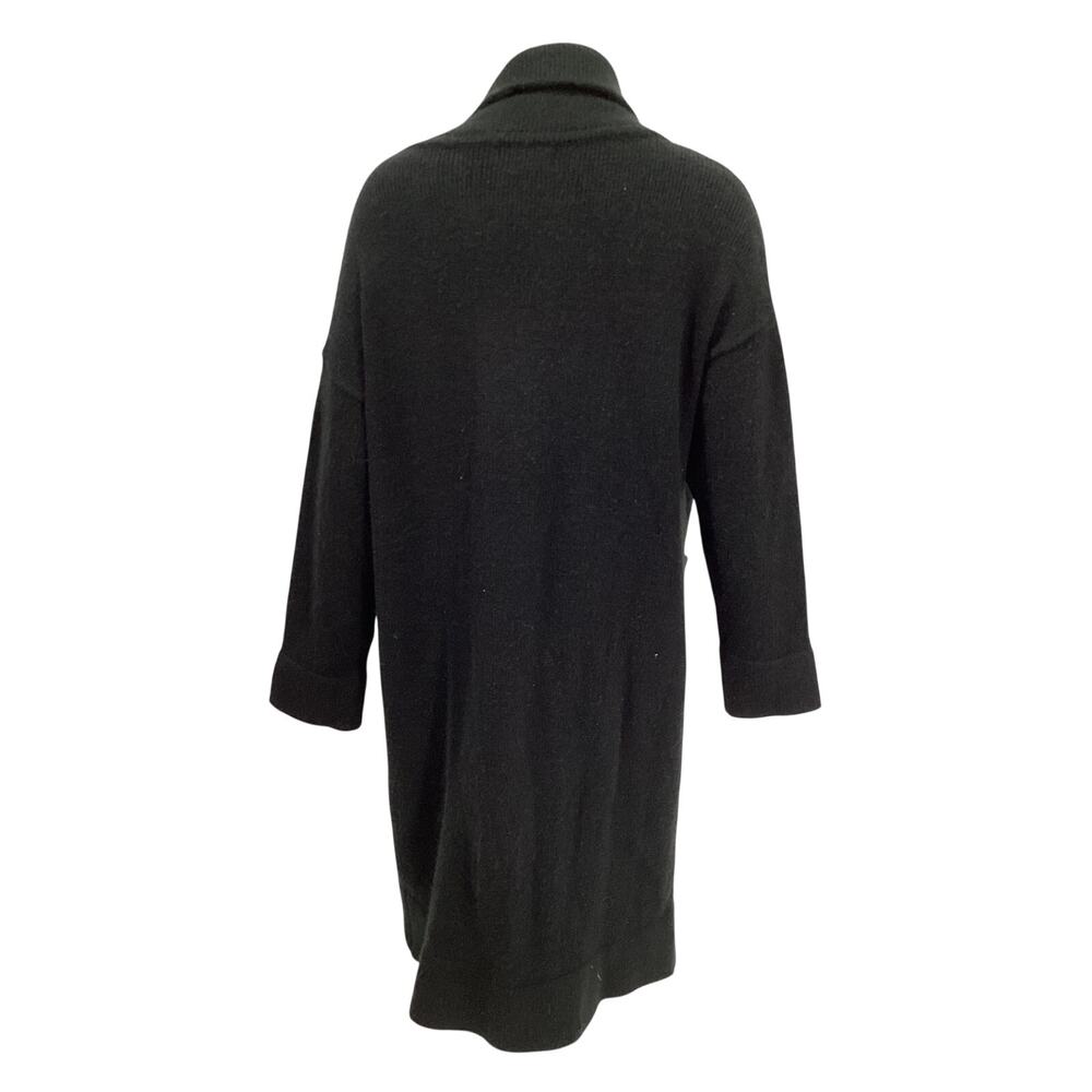 Show Me Your Mumu Cozy Black Melrose Coat Size M - Picture 3 of 4